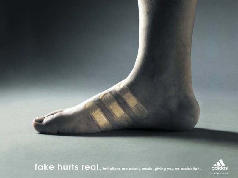 Fake hurts Real